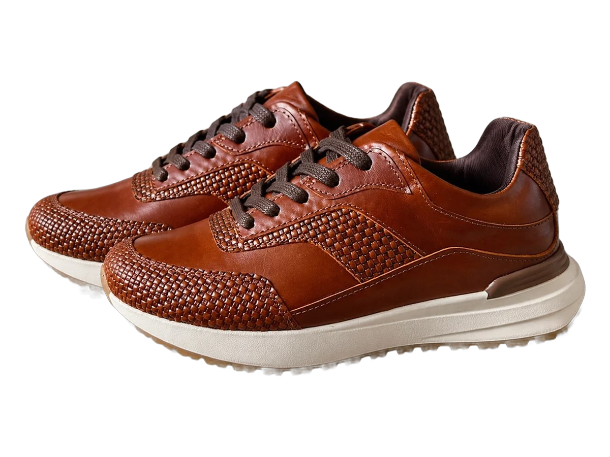 Tenis Carlo Nizan en tono miel