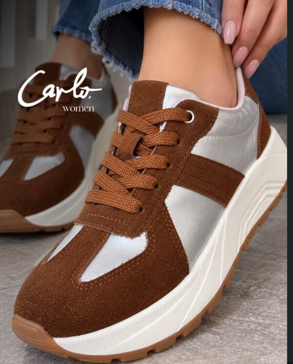 Carlo Women Cafe Blanco